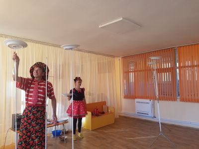 Цирк в детската градина - ДГ 15 Райна Княгиня - Перник